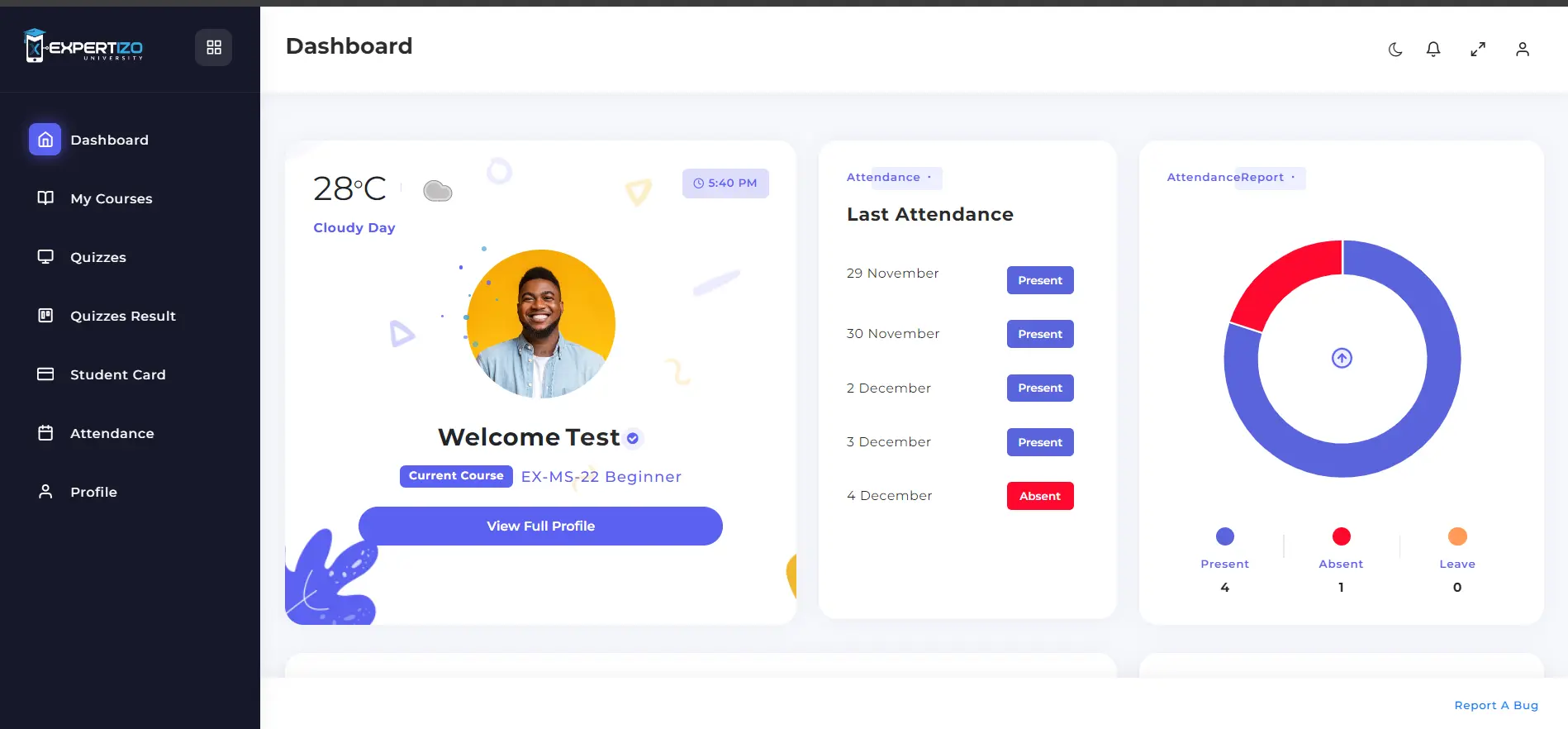 Student Portal project image